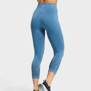 S Blue Energy Seamless Leggings